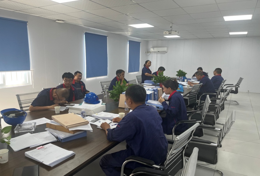 公司開(kāi)展年度質(zhì)量、環(huán)境、職業(yè)健康安全管理體系內(nèi)審工作