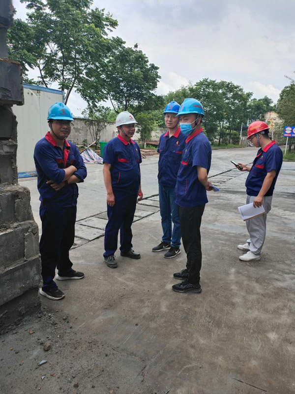 公司開(kāi)展二季度安環(huán)、消防、防汛綜合大檢查